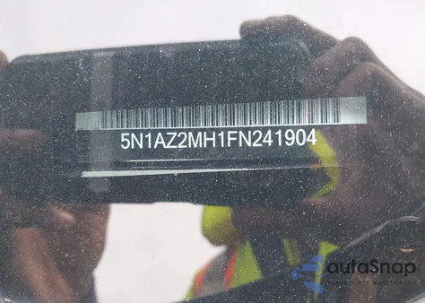 2015 Nissan Murano Platinum из США, поврежденный, VIN 5N1AZ2MH1FN241904